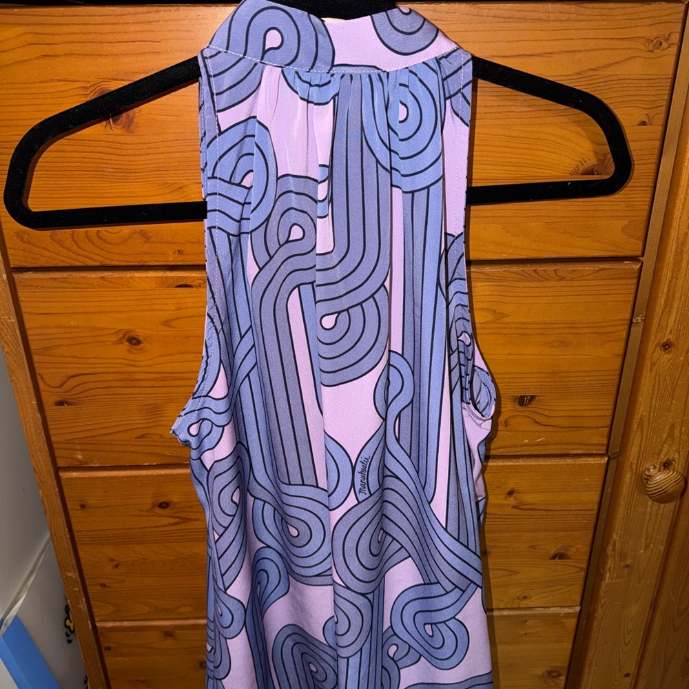 Manuhealii Purple Swirl Patterned Top - Picture 4 of 5